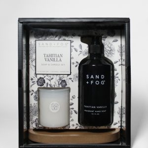 Tahitian Vanilla Hand Soap & Candle Set