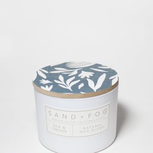 Sea & Smoke 12 oz scented candle