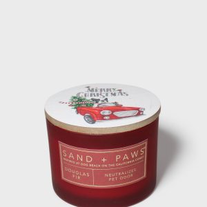 Sand + Paws Douglas Fir 12 oz scented candle