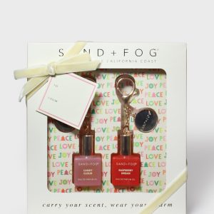 Bag Charm Perfume Oil Rollerball Set - Candy Cloud + Raspberry Dream