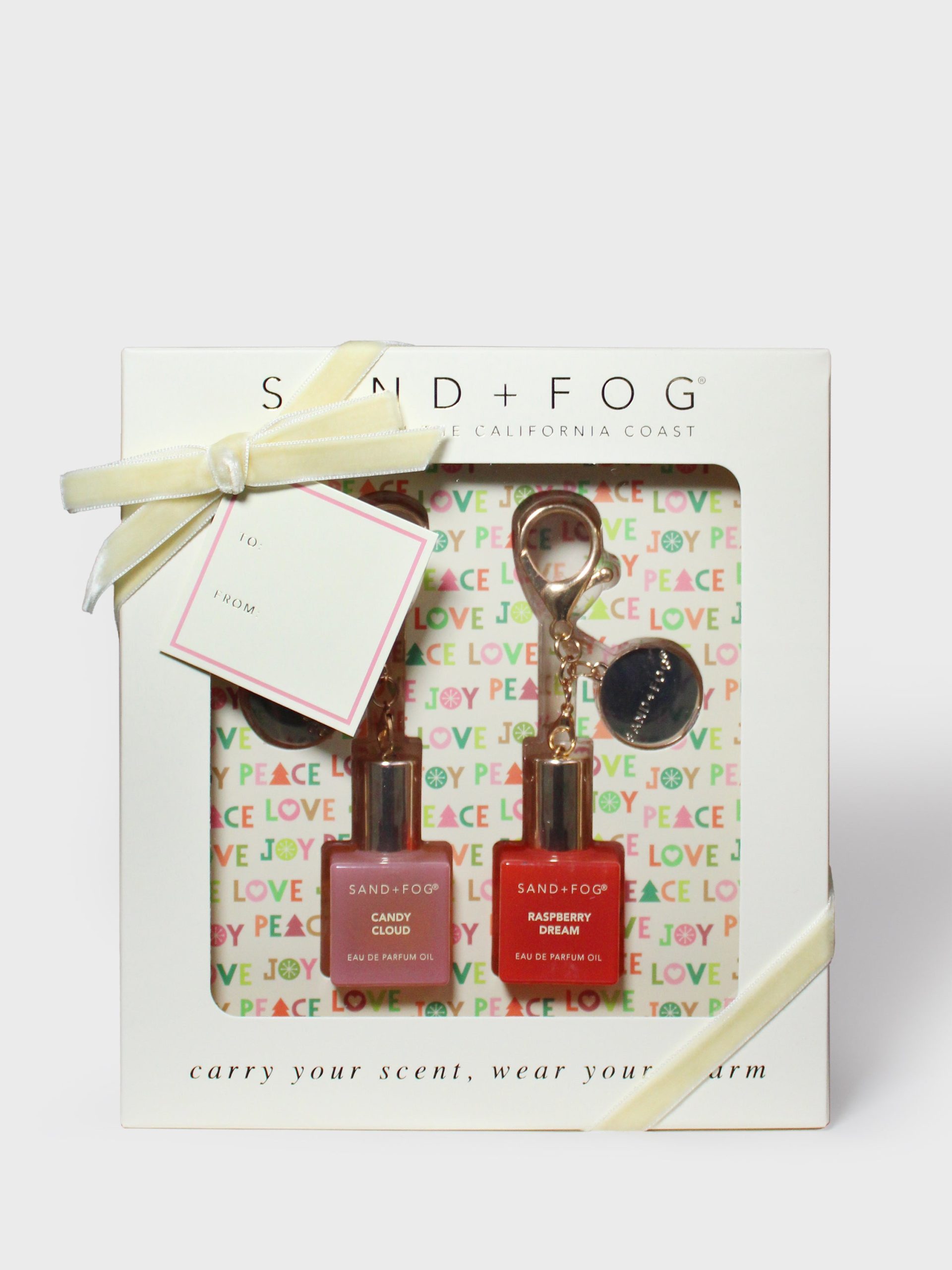 Bag Charm Perfume Oil Rollerball Set - Candy Cloud + Raspberry Dream