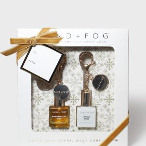 Bag Charm Perfume Oil Rollerball Set - Marshmallow Skies + Vanilla Skies