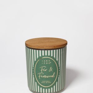 Fir & Firewood 10oz scented candle