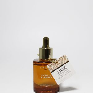 Vanilla & Amber 50ml Perfume Oil Dropper
