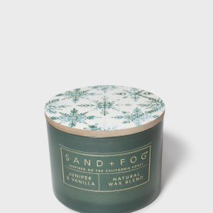 Juniper & Vanilla 12 oz scented candle