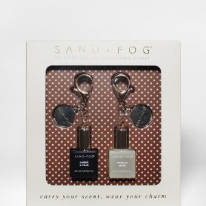 Bag Charm Perfume Oil Rollerball Set - Amber & Pear + Vanilla Musk