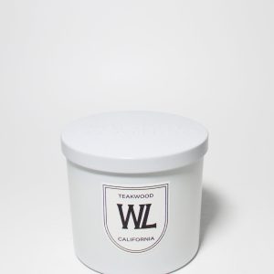 Teakwood 11 oz scented candle