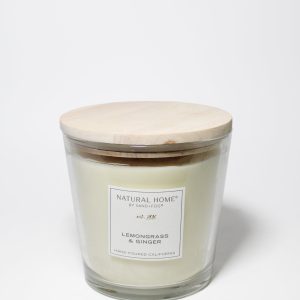 Lemongrass & Ginger Natural Home 31 oz scented candle