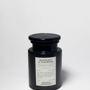 Mahogany & Teakwood 12 oz scented candle
