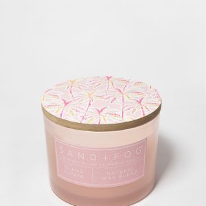 Island Papaya 12 oz scented candle