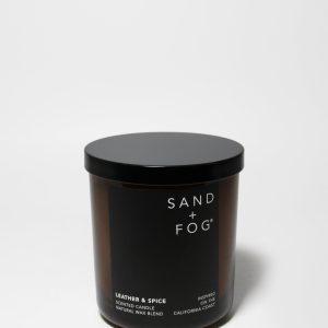 Leather & Spice 10 oz scented candle