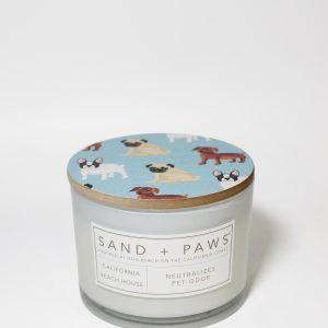 Sand + Paws California Beach House 12 oz scented candle