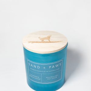 Sand + Paws California Beach House 21 oz scented candle