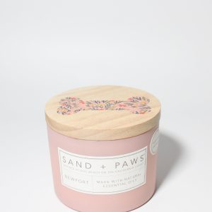 Sand + Paws Newport 12 oz scented candle