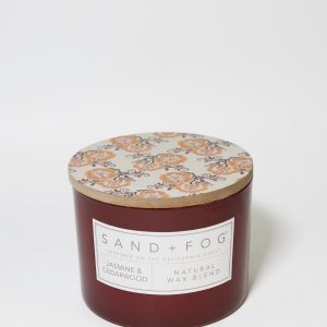 Jasmine & Cedarwood 12 oz scented candle