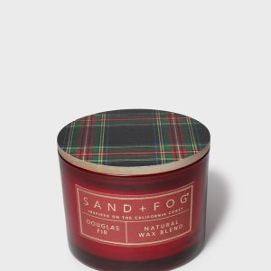 Douglas Fir 12 oz scented candle Red