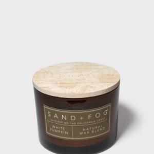 White Pumpkin 12 oz scented candle