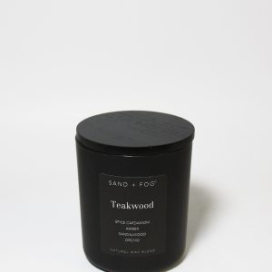 Teakwood 10 oz scented candle