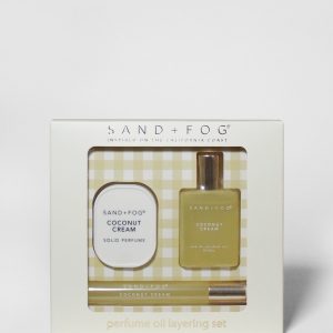 Perfume Oil Rollerballs and Solid Perfume Set - Coconut Cream