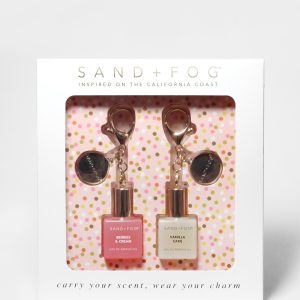 Bag Charm Perfume Oil Rollerball Set - Berries & Cream + Vanilla Cake