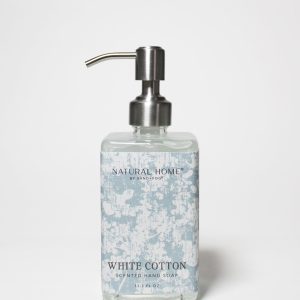 White Cotton Natural Home 13.5 oz Liquid Hand Soap