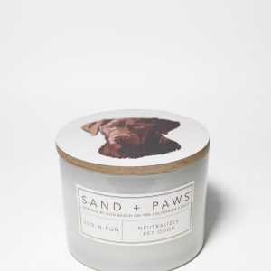 Sand + Paws Sun-n-Fun 12 oz scented candle
