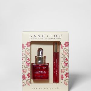 Perfume Oil Rollerball and Perfume Dropper Set - Jasmine & Cedarwood