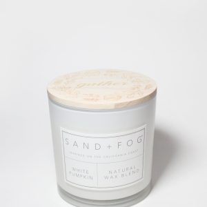 White Pumpkin 21 oz scented candle