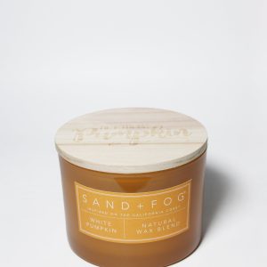 White Pumpkin 12 oz scented candle