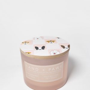 Sand + Paws Sun Washed Citrus 12 oz scented candle