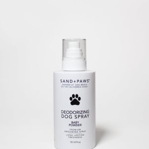 Sand + Paws Pet Deodorizing Spray - Baby Powder