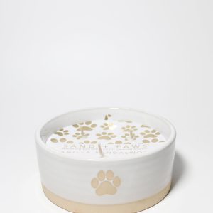 Sand + Paws Vanilla Sandalwood 12 oz scented candle