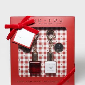 Bag Charm Perfume Oil Rollerball Set - Velvet Blossom + Vanilla Silk