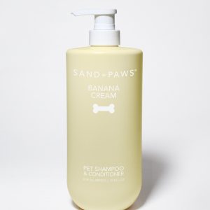 Sand + Paws Pet Shampoo & Conditioner - Banana Cream