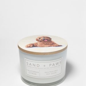 Sand + Paws California Citron 12 oz scented candle