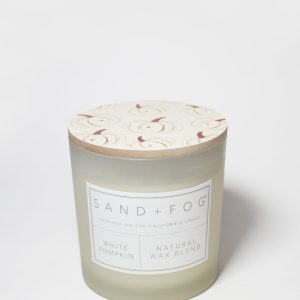 White Pumpkin 21 oz scented candle