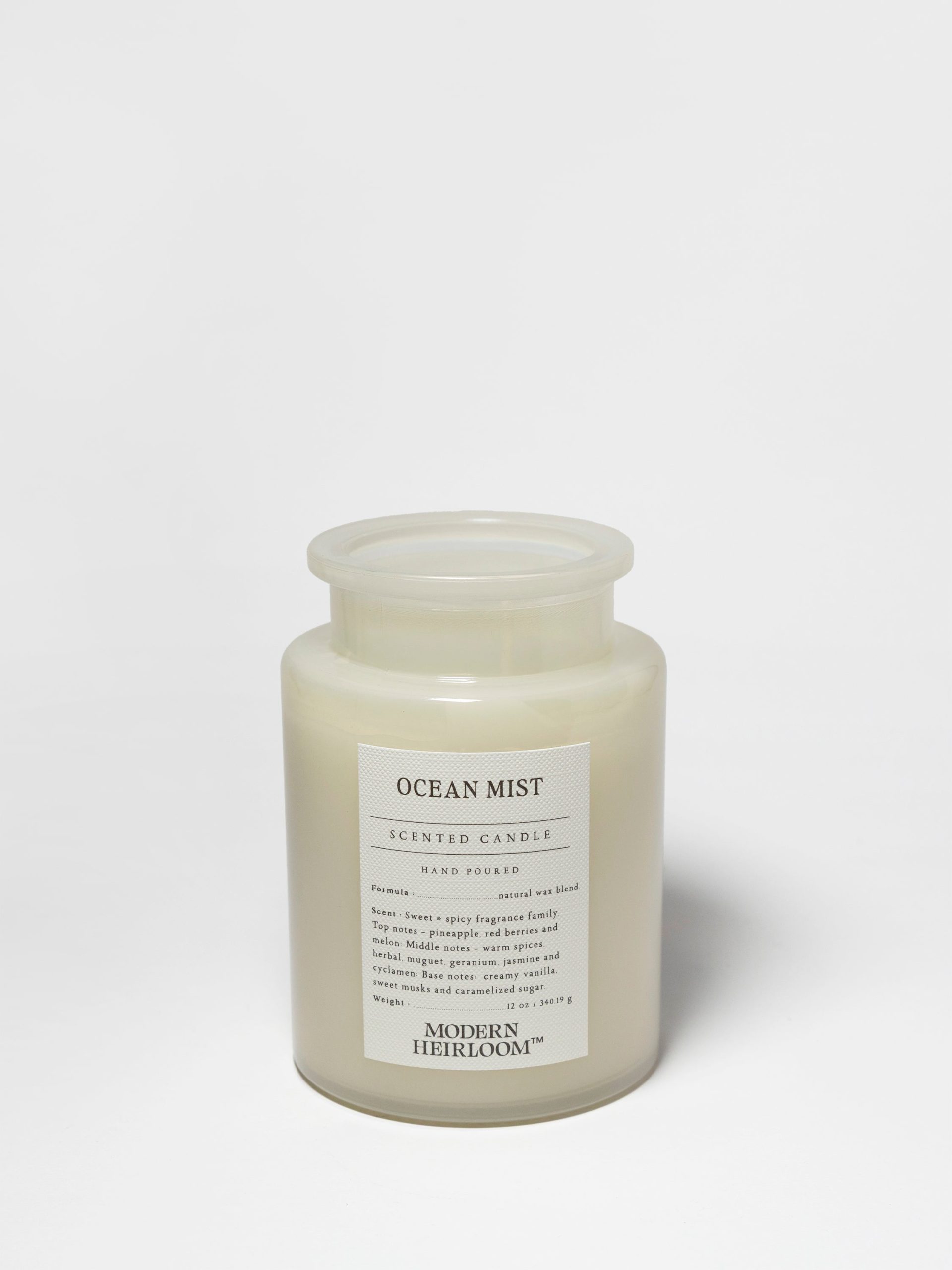 Ocean Mist 12 oz scented candle