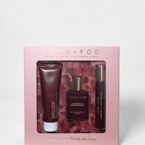 Hand Cream and Perfume Oil Rollerball Set - Jasmine & Cedarwood