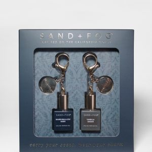 Bag Charm Perfume Oil Rollerball Set - Marshmallow Skies + Vanilla Sugar