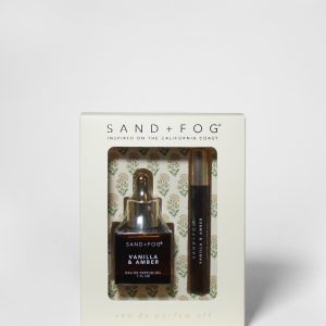 Perfume Oil Rollerball and Perfume Dropper Set - Vanilla & Amber