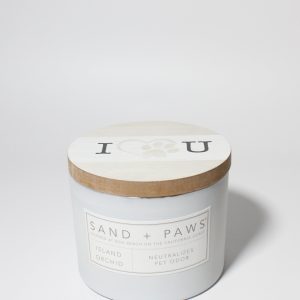 Sand + Paws Island Orchid 12 oz scented candle