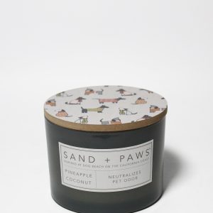 Sand + Paws Pineapple Coconut 12 oz scented candle