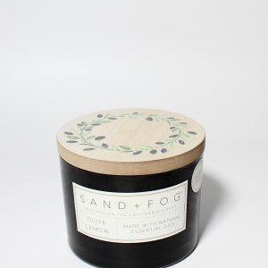 Olive Lemon 12 oz scented candle