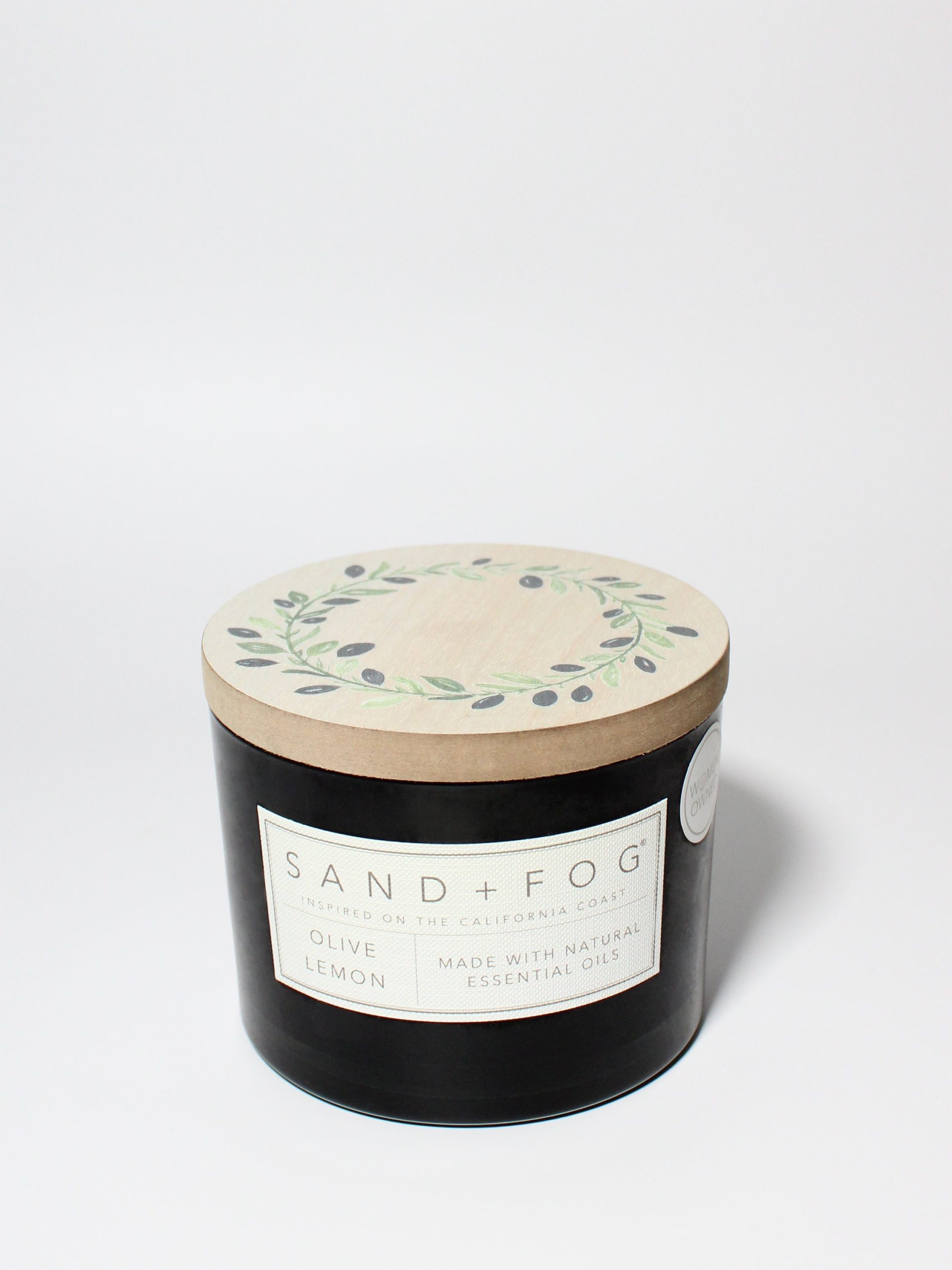 Olive Lemon 12 oz scented candle