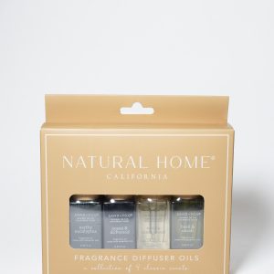 Natural Home 4 Pack of 10 ml Fragrance Diffuser Oils
