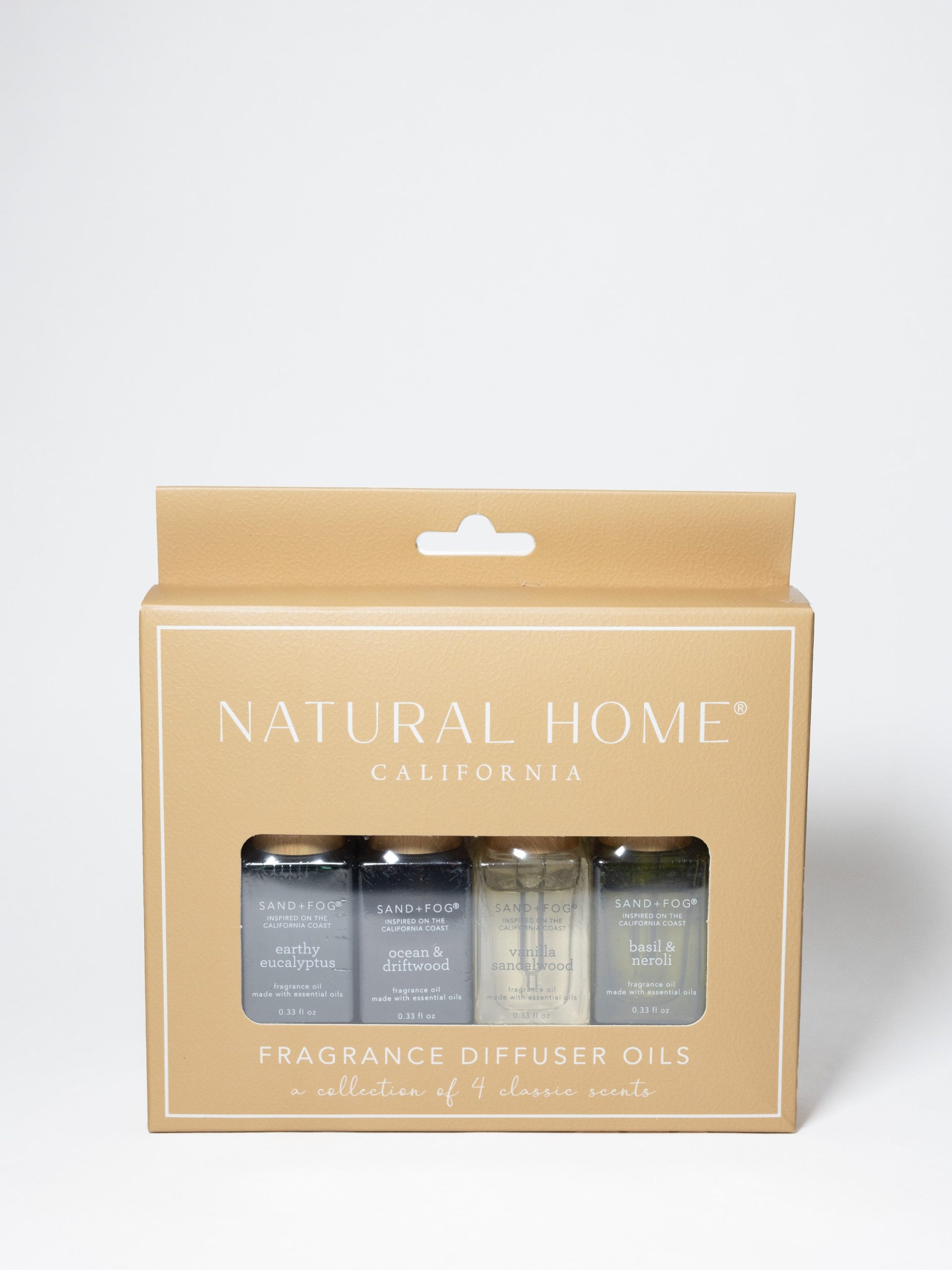 Natural Home 4 Pack of 10 ml Fragrance Diffuser Oils
