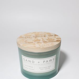 Sand + Paws California Beach House 12 oz scented candle