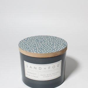 Midnight Blue Citrus 12 oz scented candle
