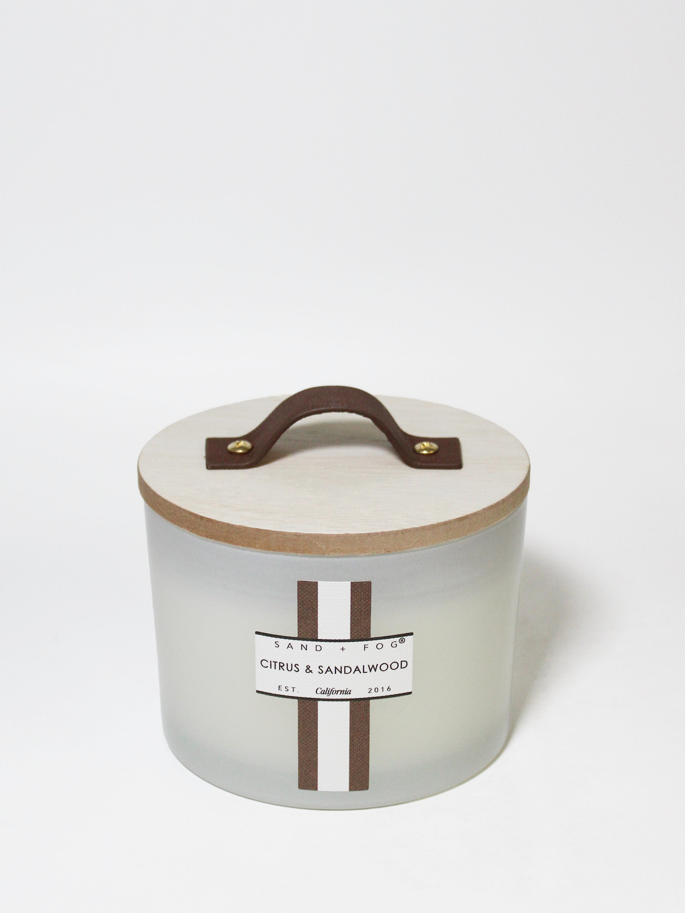 Citrus & Sandalwood 12 oz scented candle