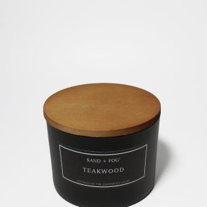 Teakwood 12 oz scented candle